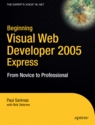 Visual Web Developer 2005 Express Book Cover